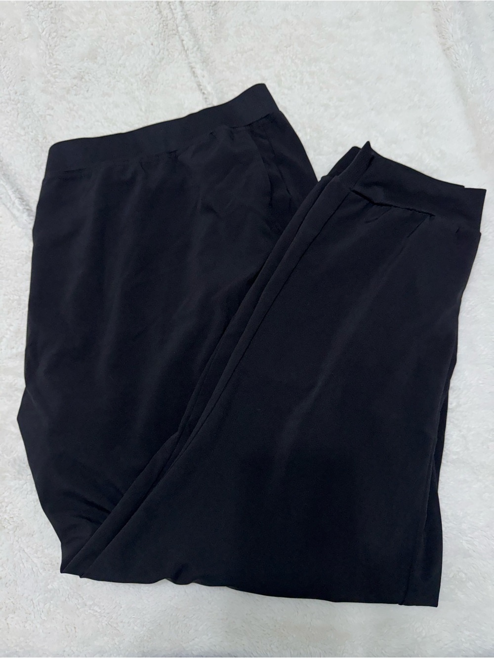 Black Scrubletics Scrub Pants